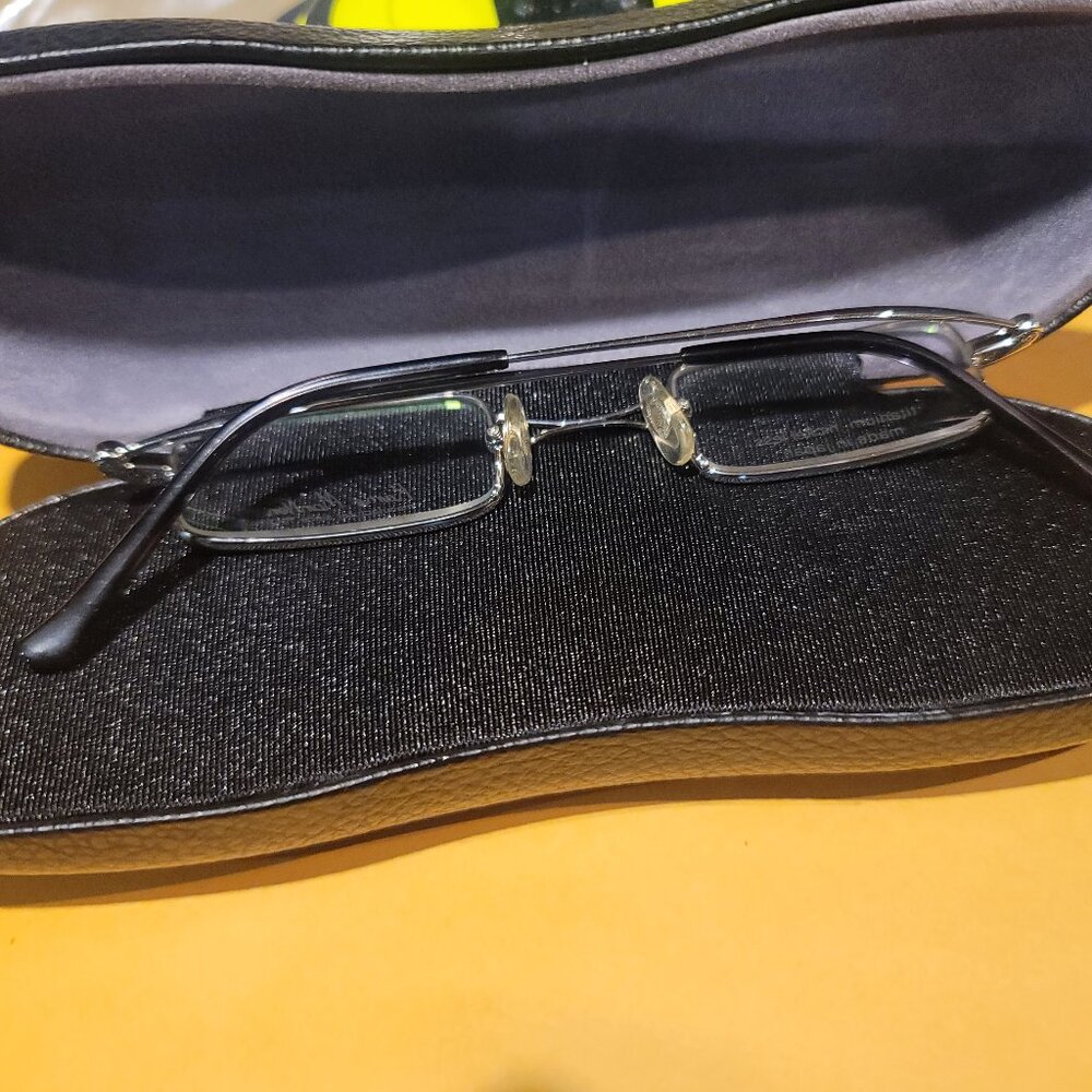 Kame ManNen, luxury eyeglasses, square, rectangular, frames, New Old Stock
